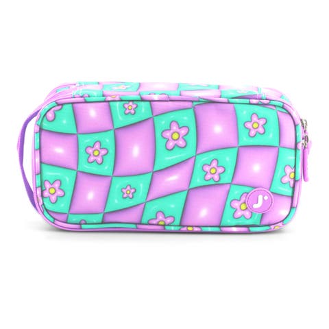 Doodle Pencil Case with Handle Strap