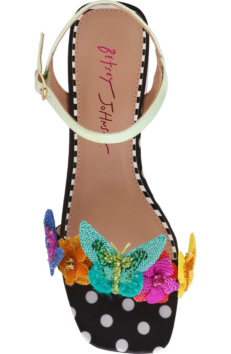 Betsey Johnson Emerry Ankle Strap Sandal, Alternate, color,