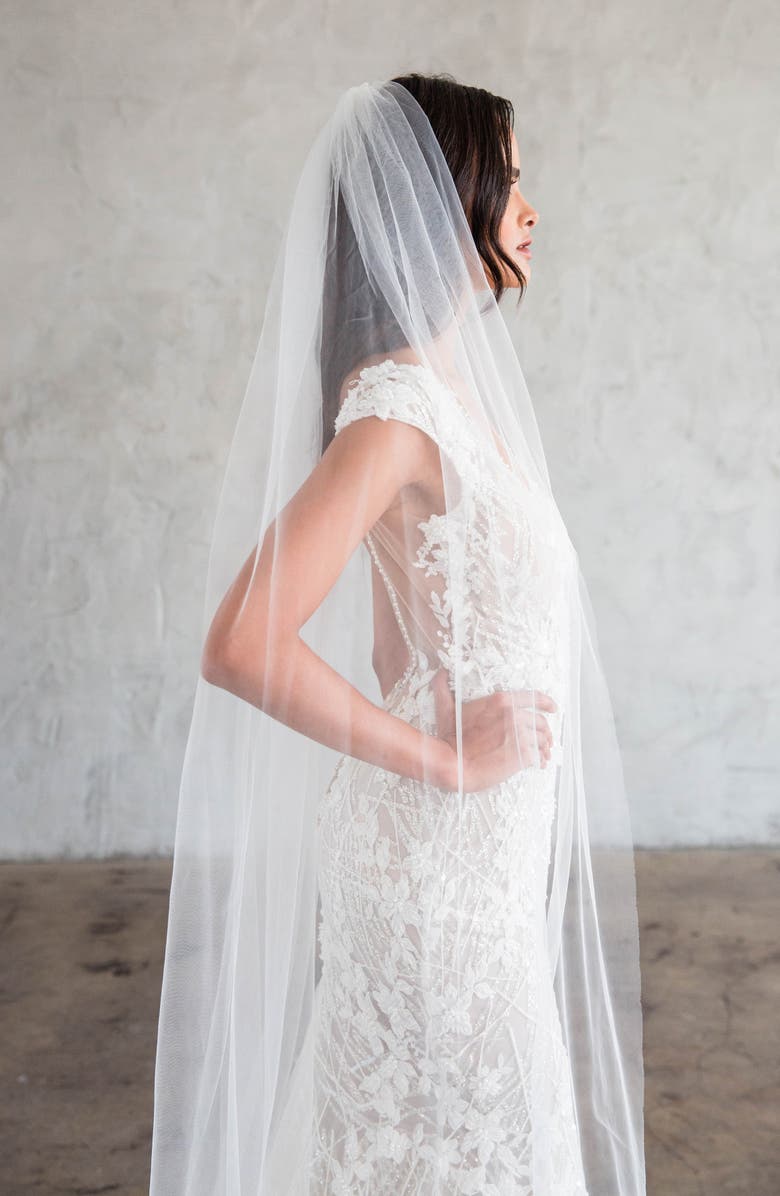 Brides & Hairpins Kortney Chapel Veil, Alternate, color,