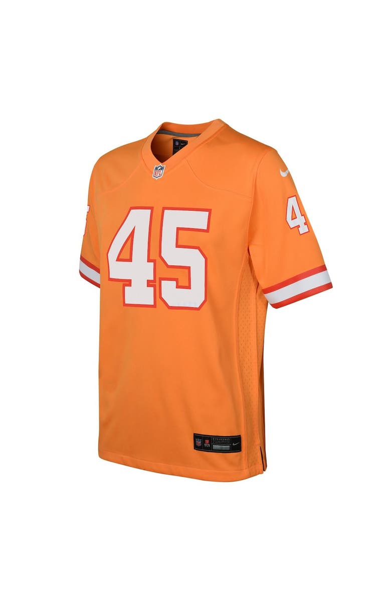 Nike Youth Nike Devin White Orange Tampa Bay Buccaneers Game Jersey, Alternate, color, 