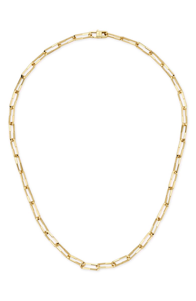 Gucci Link to Love Chain Necklace, Alternate, color, 18K Yellow Gold