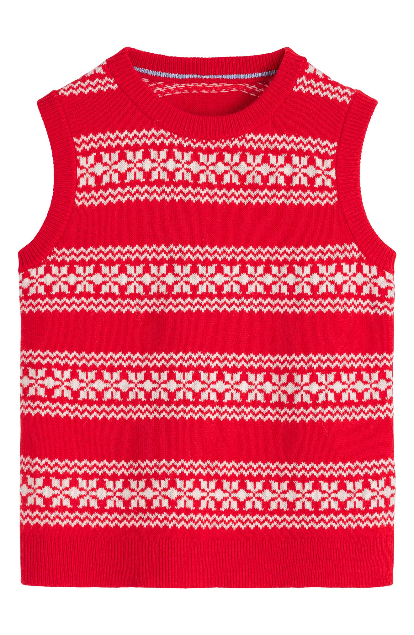 Edie Fair Isle Sweater Vest - image 2