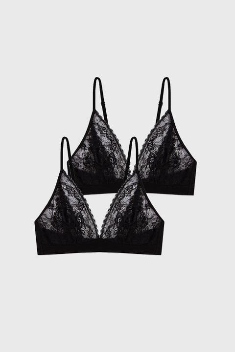 Eco Lace Triangle Two Pack