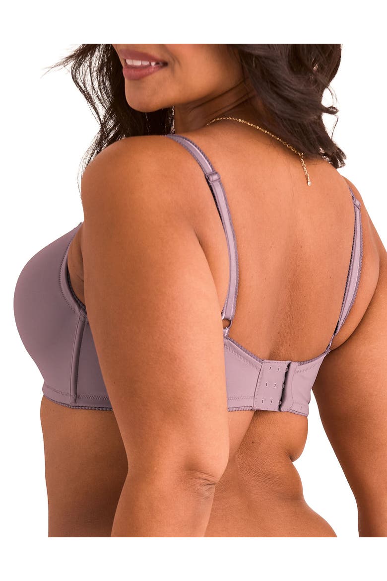 Johana Contour Demi Bra, Alternate, color, Dark purple