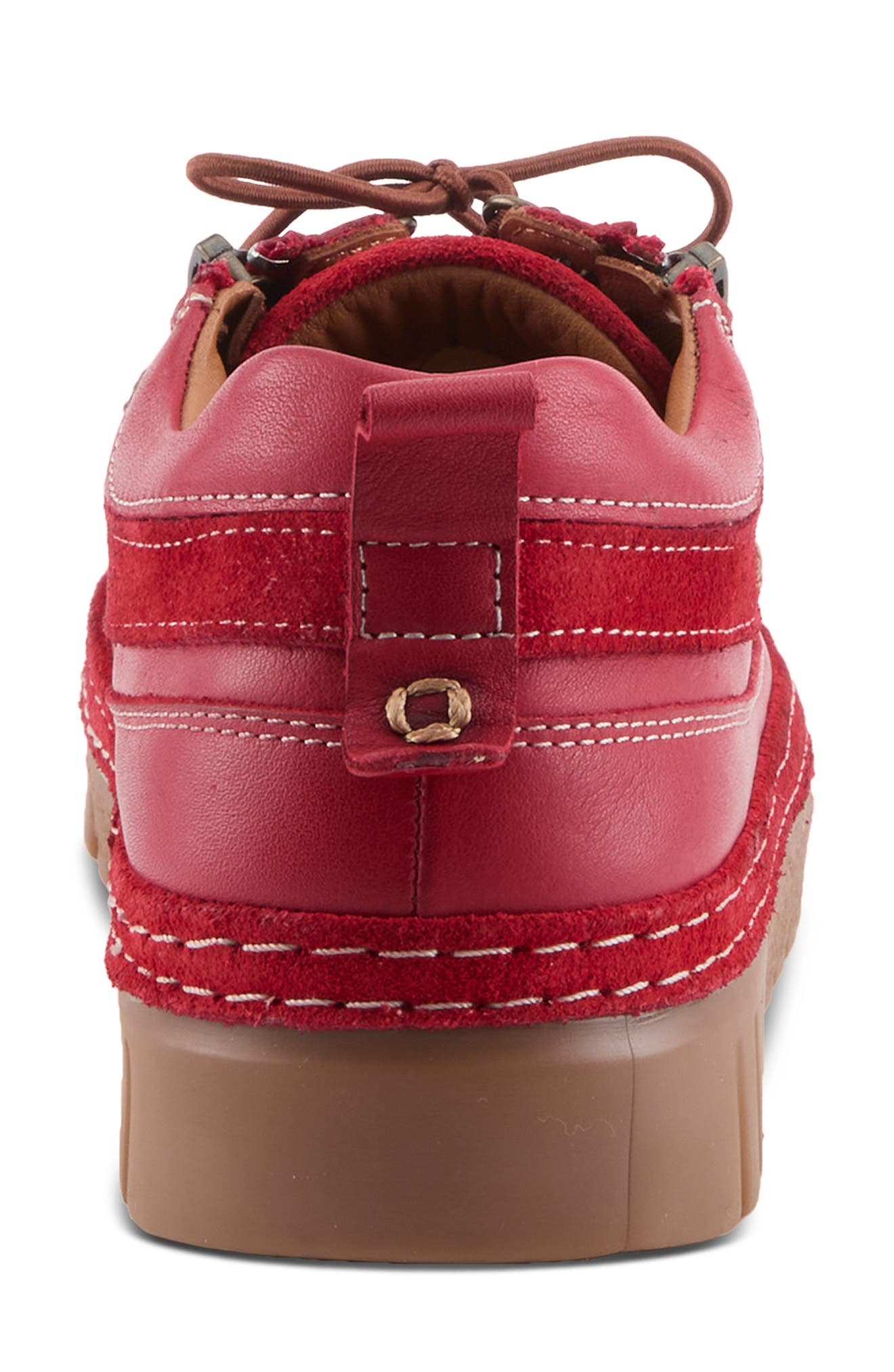 Lauria Sneaker, Alternate, color, RED