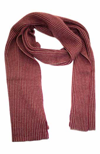 Stripe Knit Scarf