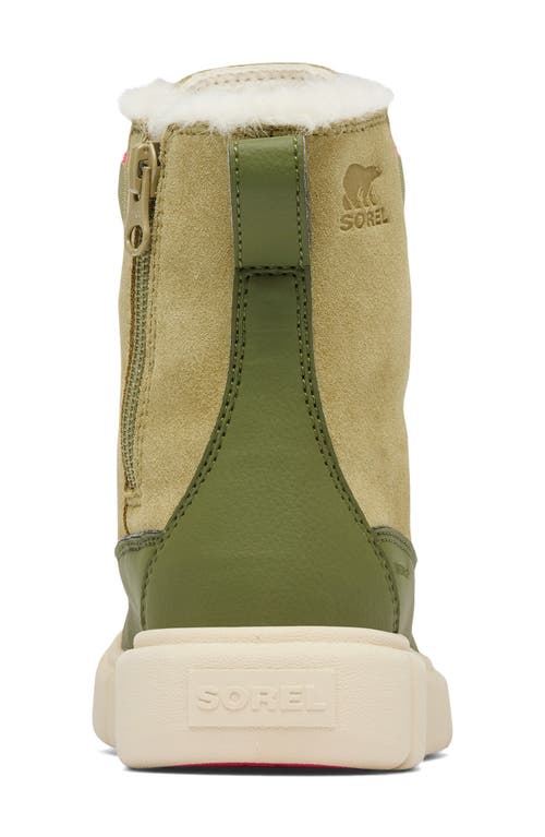 Sorel Kids' Explorer Iii Waterproof Boot In Savory/bleached Ceramic
