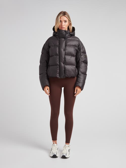 Jack1t Cloud Boss Hooded Puffer Jacket In Black