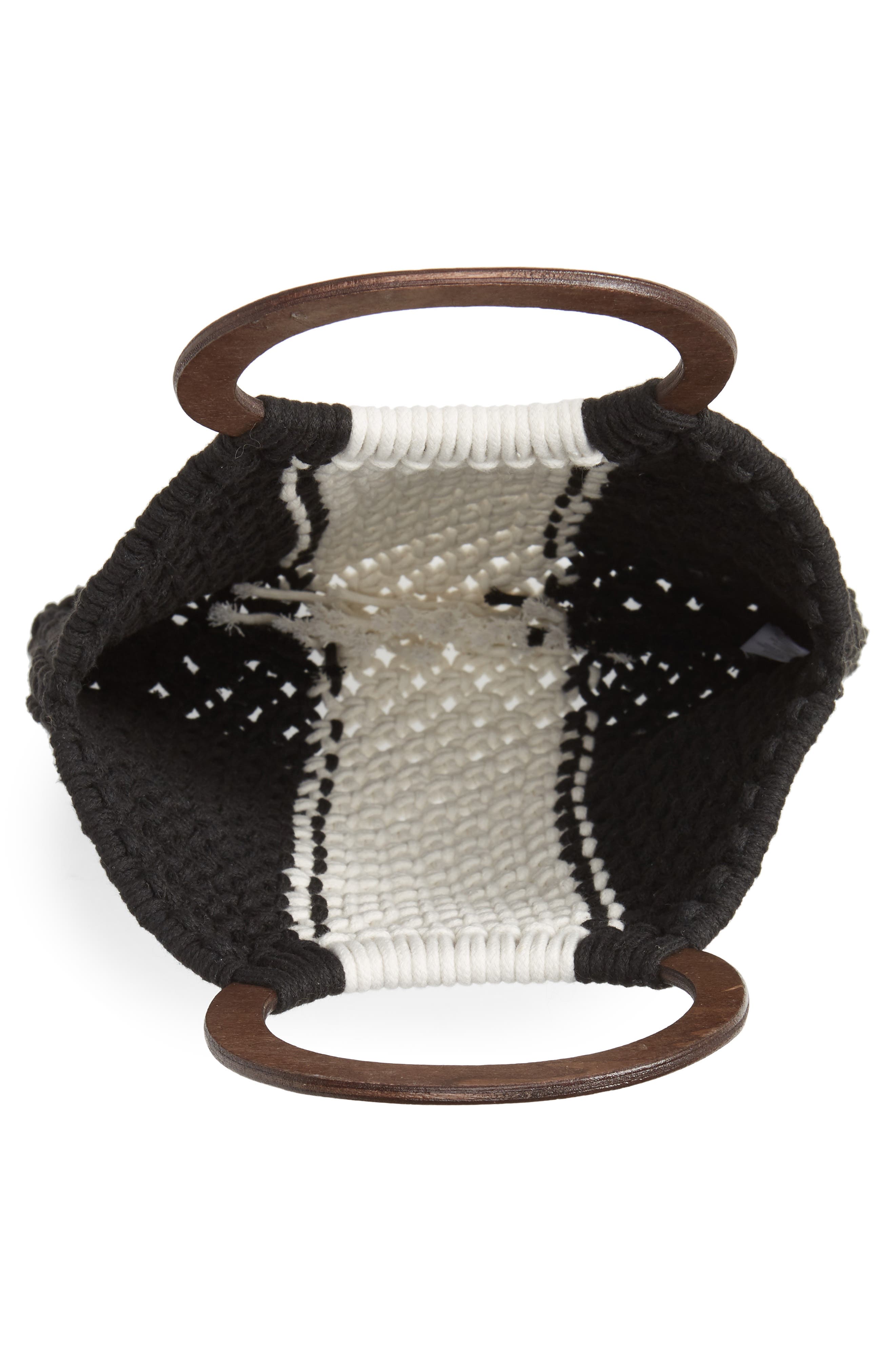 Mali + Lili Riley Stripe Knit Bag, Alternate, color, 