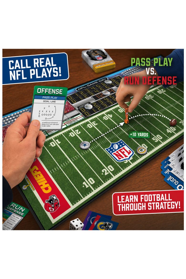 NFL GameDay Ultimate Football Board Game, Alternate, color, Multicolor