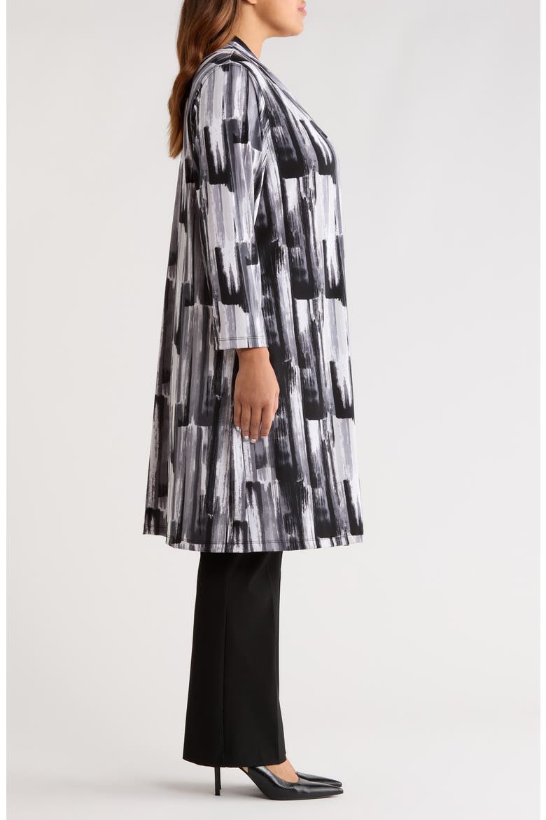 Brushstroke Print Duster, Alternate, color, BRUSHSTROKE