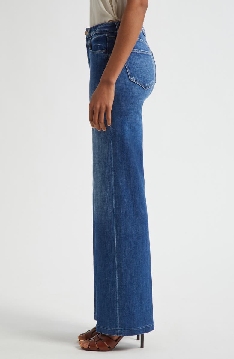 L'AGENCE Clayton Wide Leg Jeans, Alternate, color, Kaplan