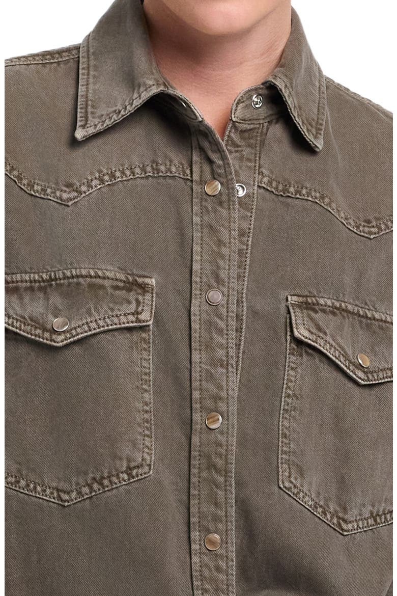 Yellowstone Denim Shirt, Alternate, color, SLATE