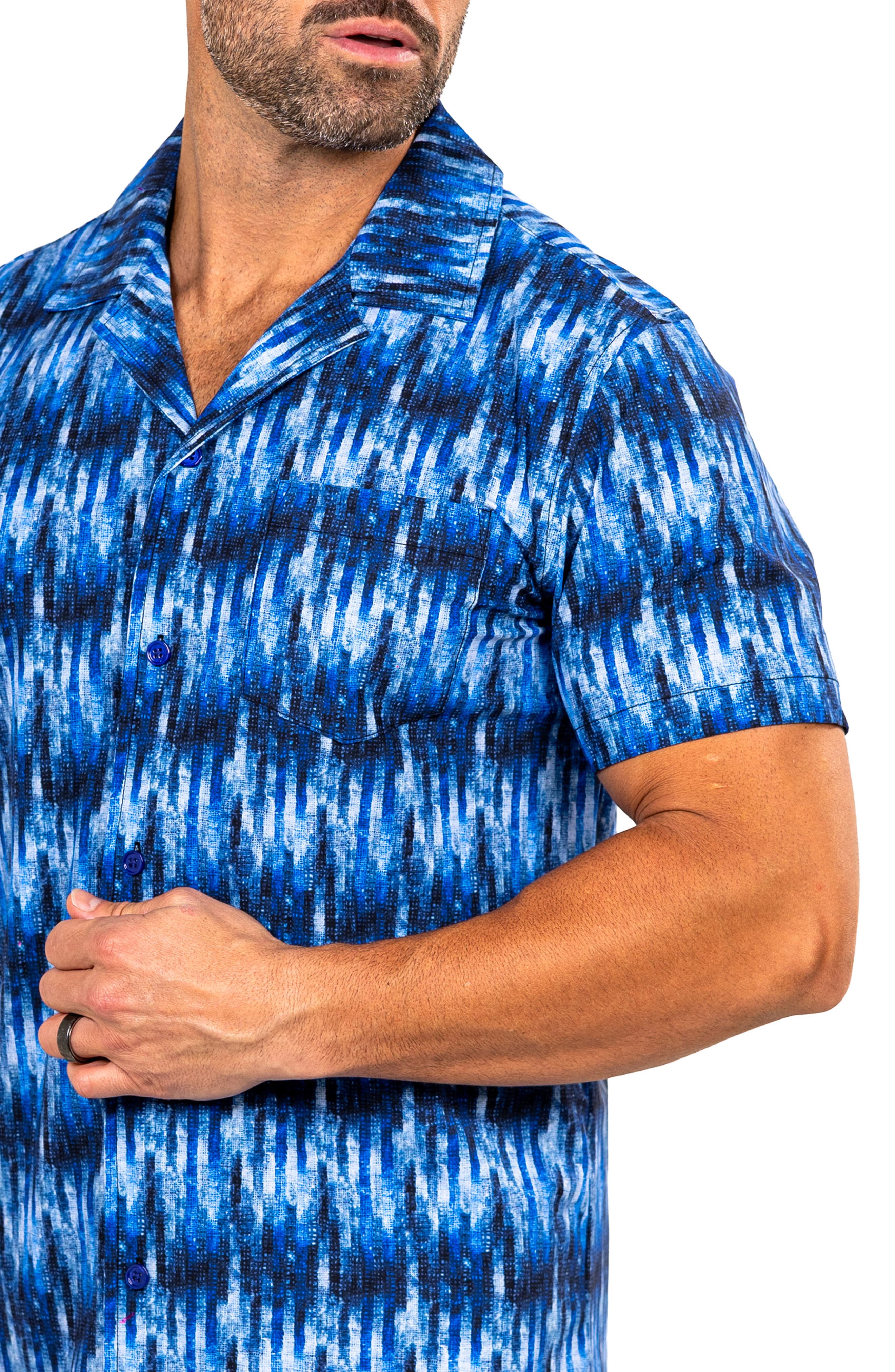 Marthy Blue Camp Shirt - image 2