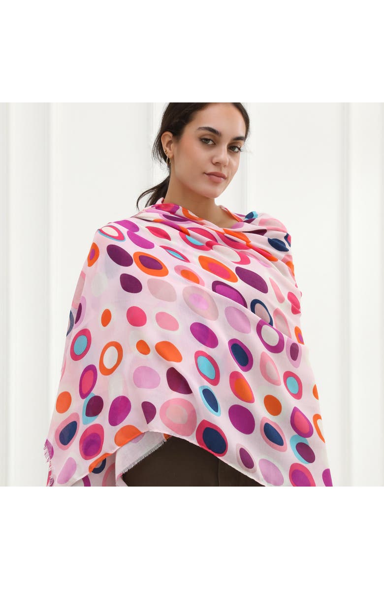 Youzey The Opal - Lightweight Scarf, Alternate, color, Pink