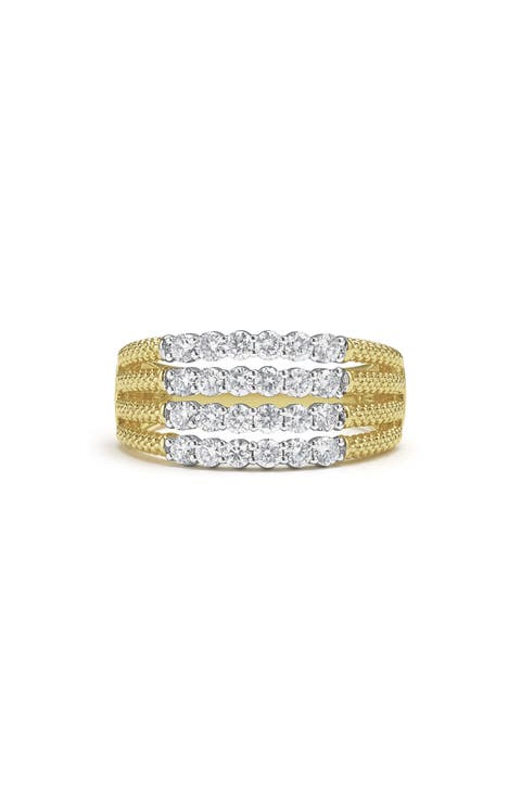 Superfine Signature Caviar Diamond Ring