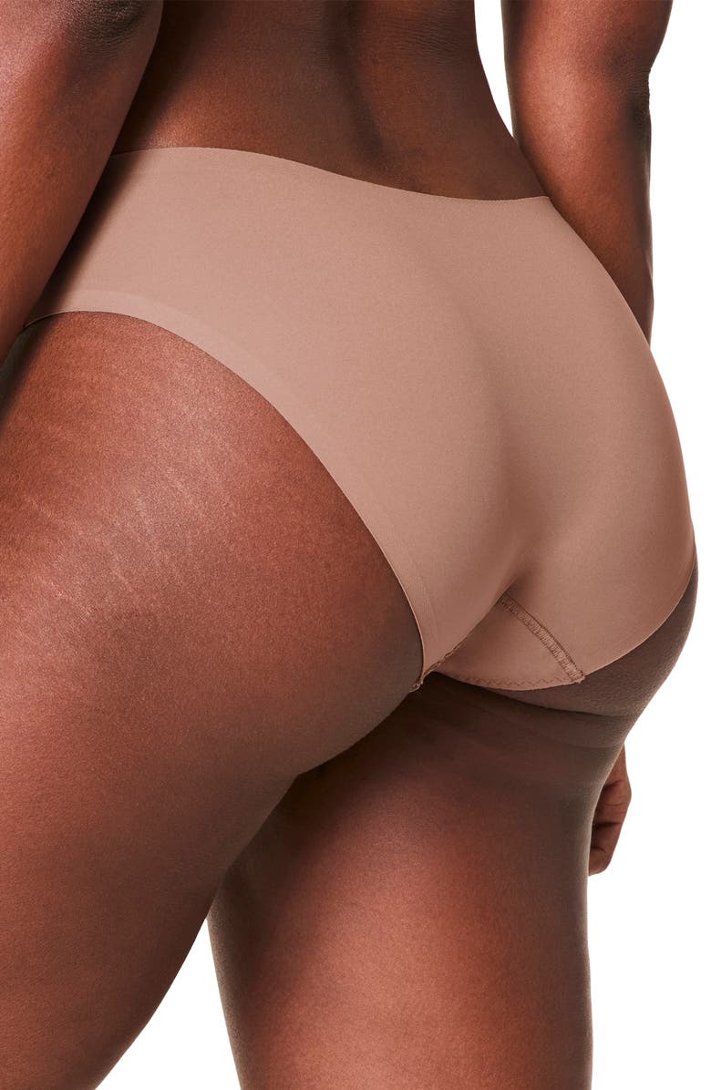 SPANX<sup>®</sup> Fit-to-You 3-Pack Bikini Briefs, Alternate, color, Cafe Au Lait/ Leopard/ Black