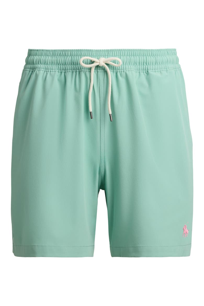 Traveler Classic Swim Trunks, Alternate, color, CELADON