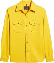 Schott NYC CPO Wool Blend Work Shirt