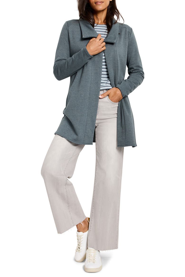 Around Town Open Front Knit Jacket, Alternate, color, PATINA