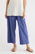 Eileen Fisher Straight Leg Cropped Pants