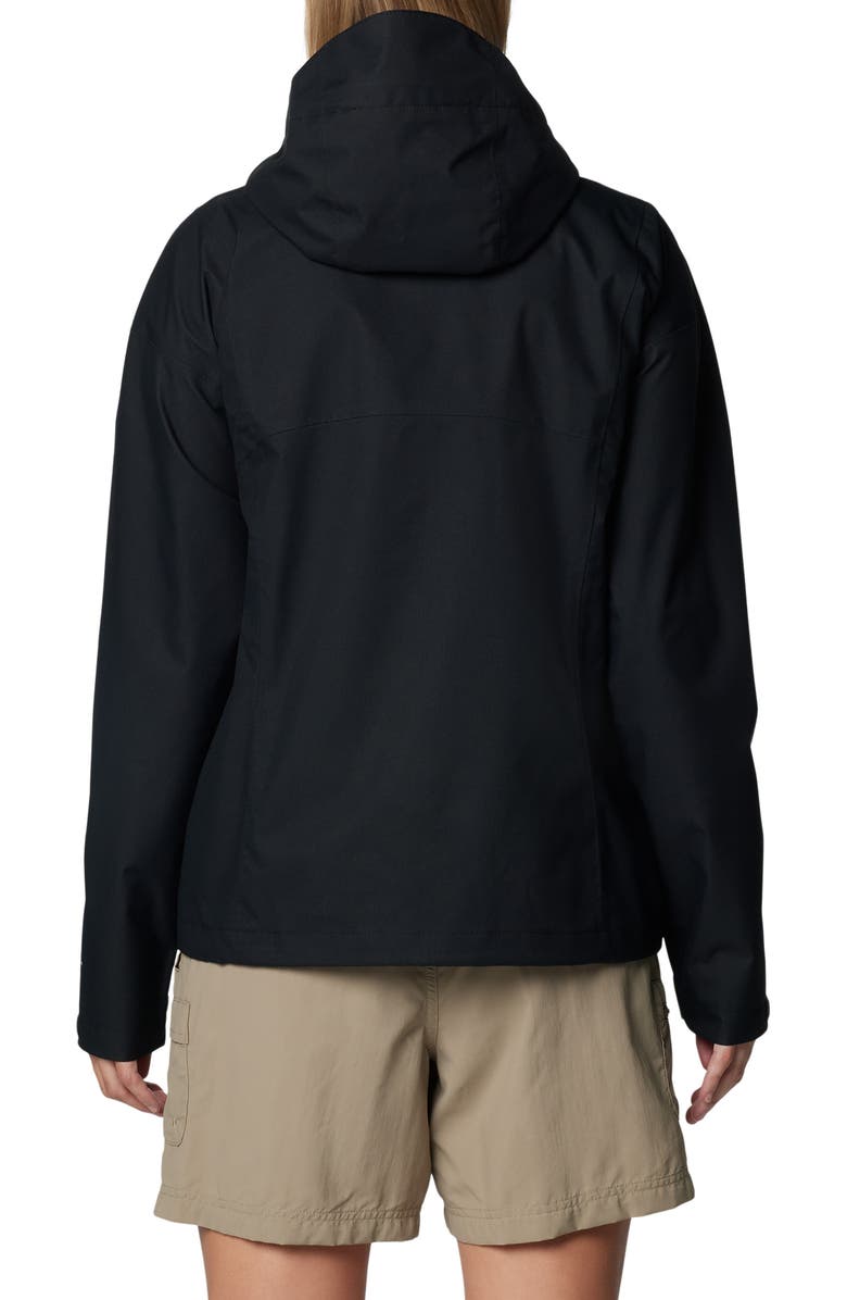 Columbia Hikebound II Waterproof Jacket, Alternate, color, Black