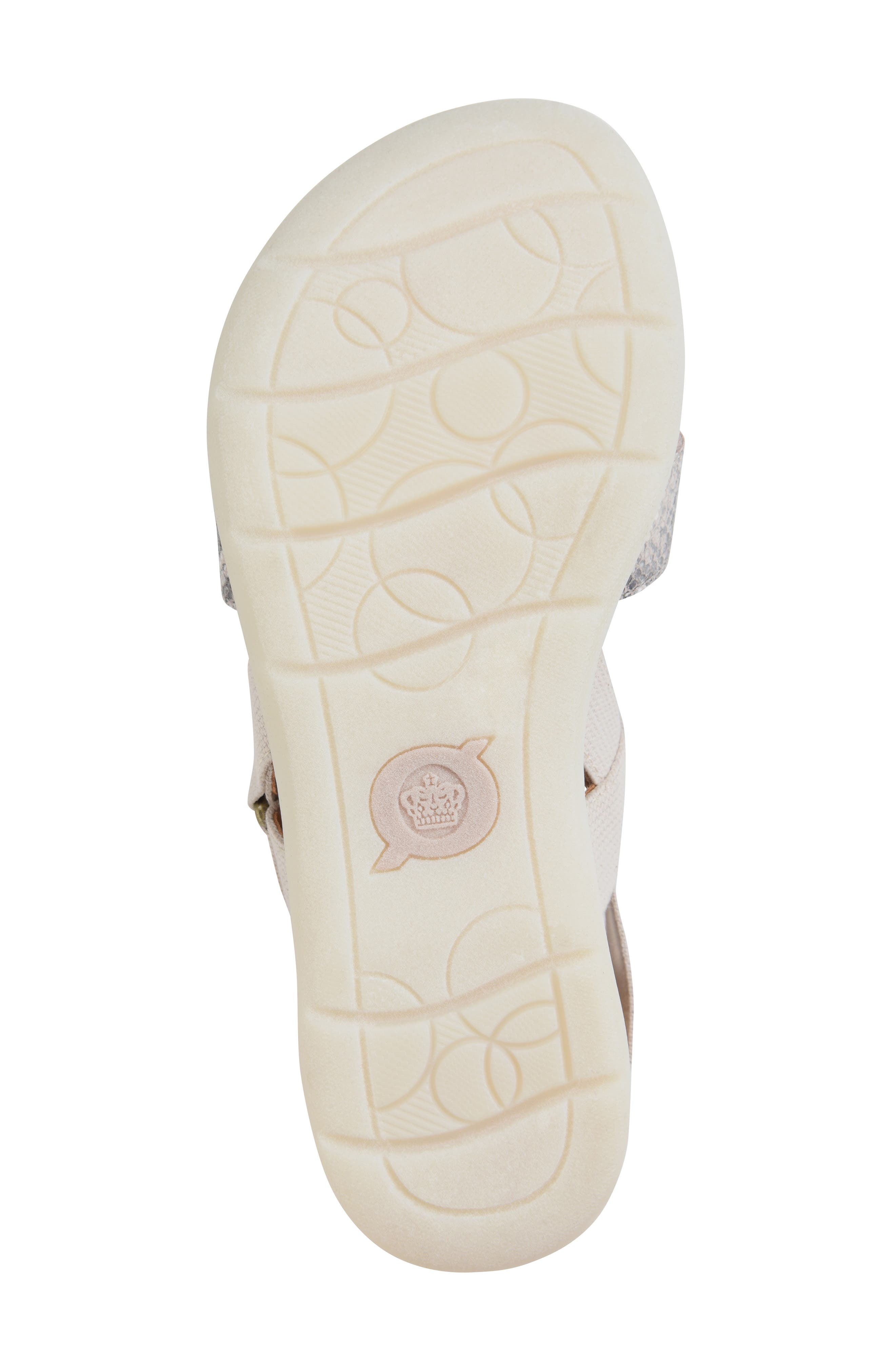 Springs Sandal, Alternate, color, WHITE SNAKE PRINT SUEDE