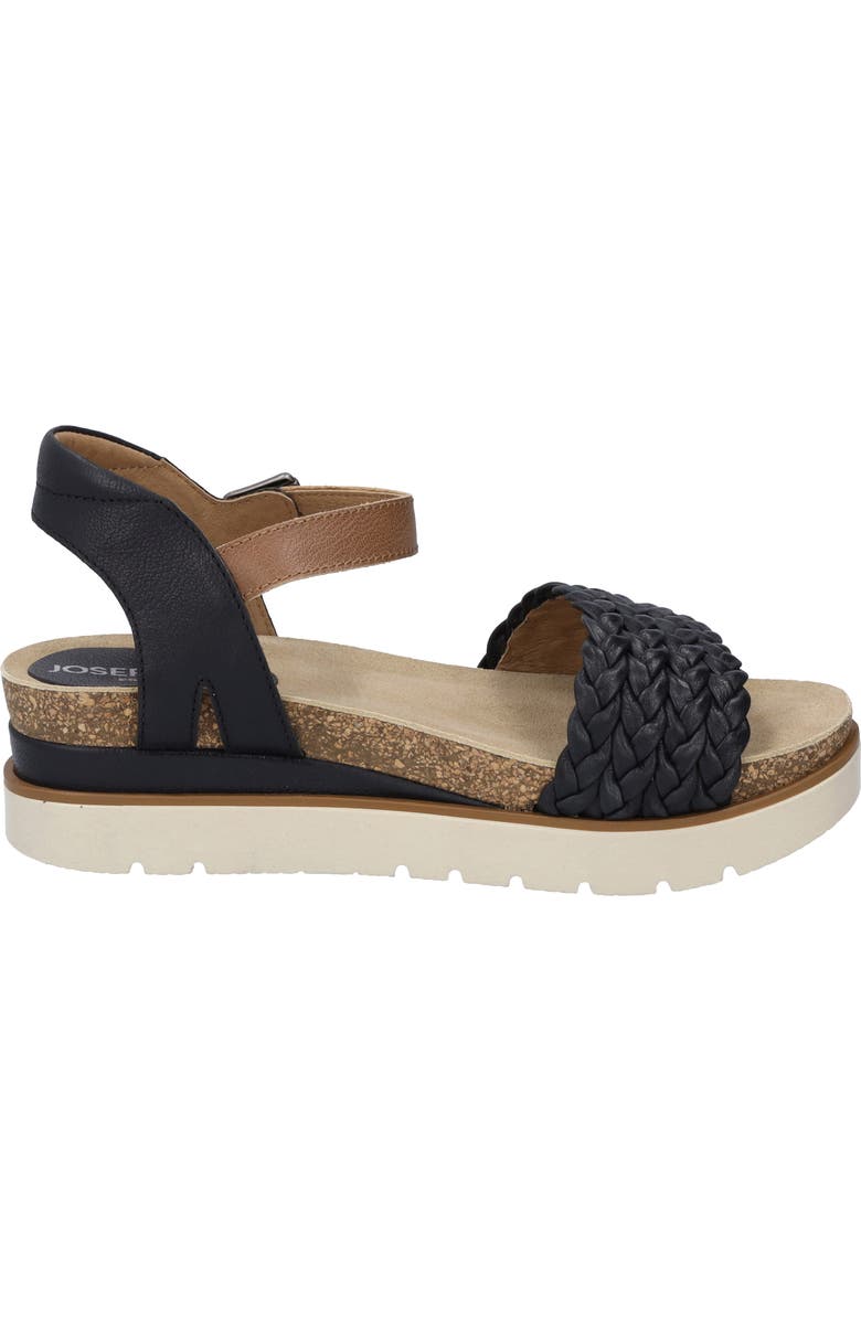 Josef Seibel Clea Braided Sandal, Alternate, color,