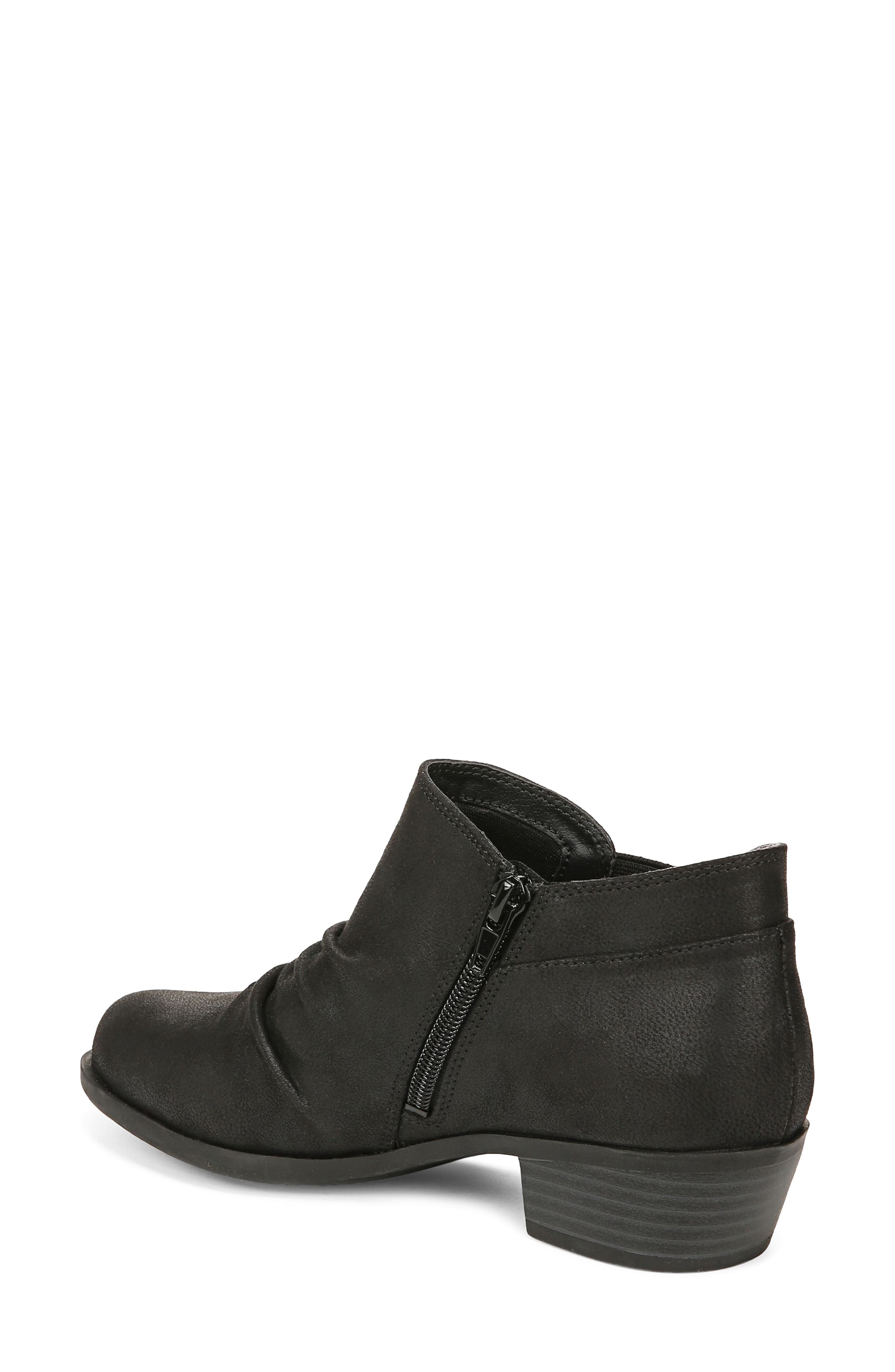 LifeStride Aurora Scrunch Ankle Boot - Wide Width Available, Alternate, color, Black