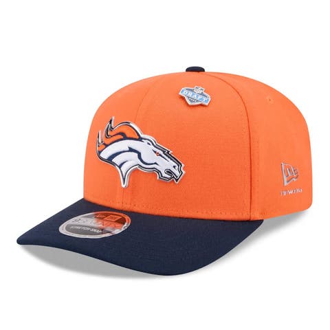 Men's New Era  Orange/Navy Denver Broncos 2026 NFL Draft 9SEVENTY Adjustable Hat