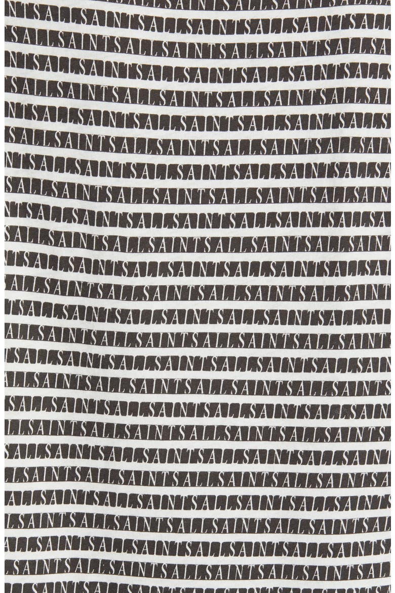 Sanza Stripe High/Low Top, Alternate, color, CHALK WHITE/ BLACK