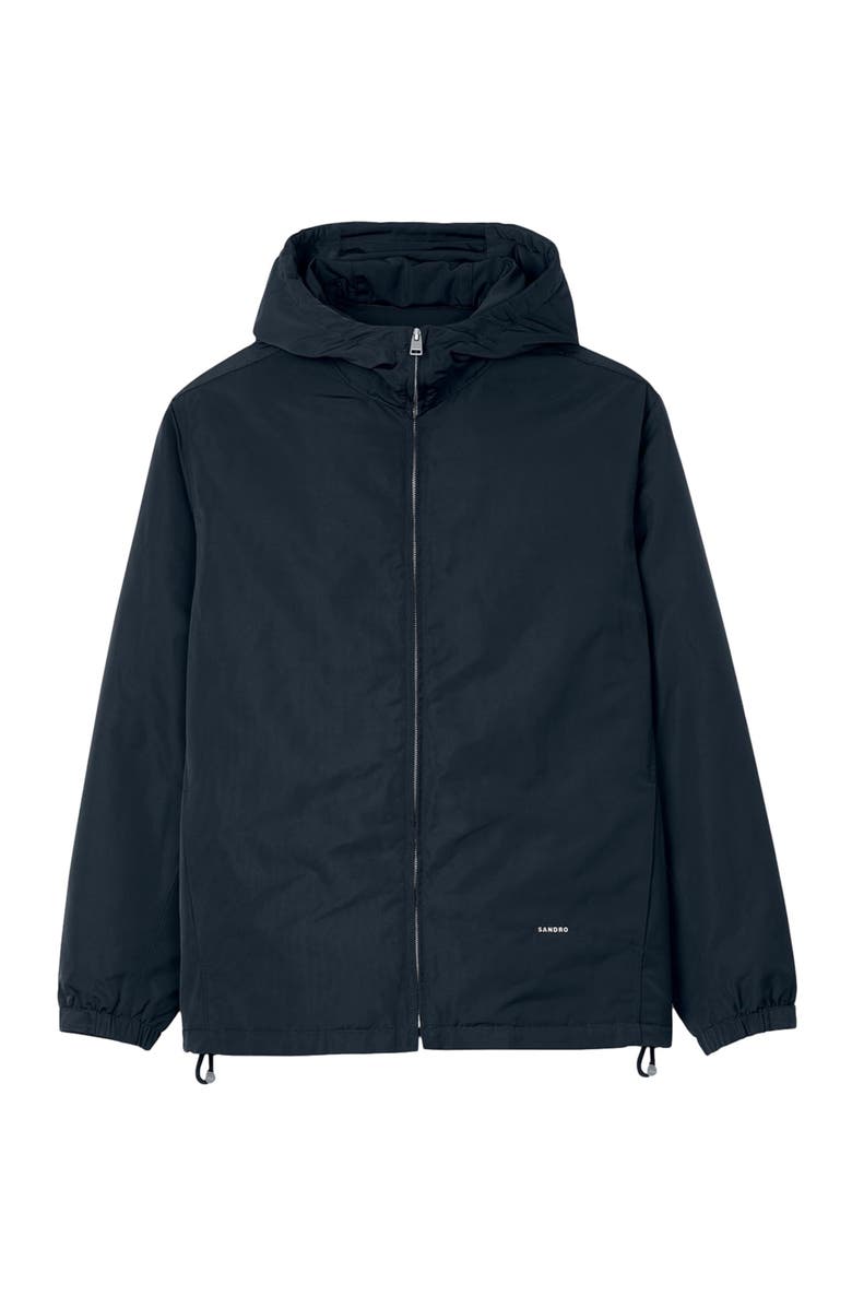 SANDRO Hooded jacket, Alternate, color, 