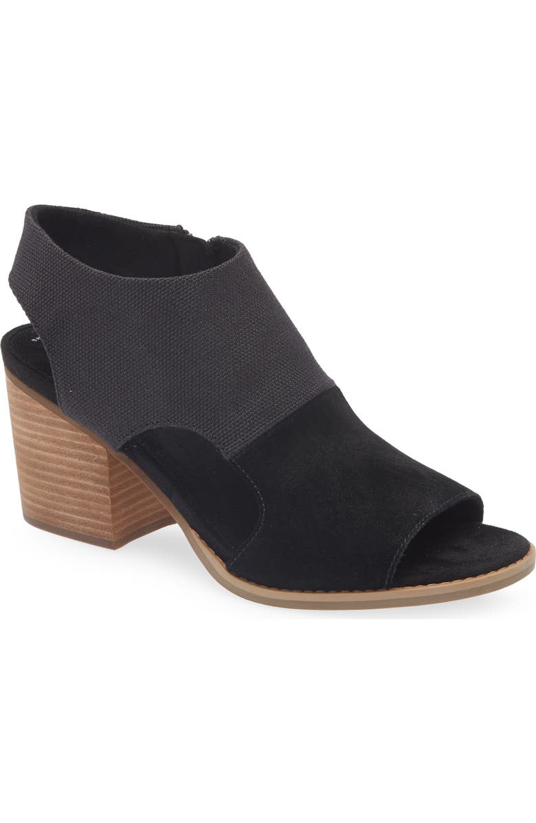 TOMS Eliana Sandal, Main, color, Black