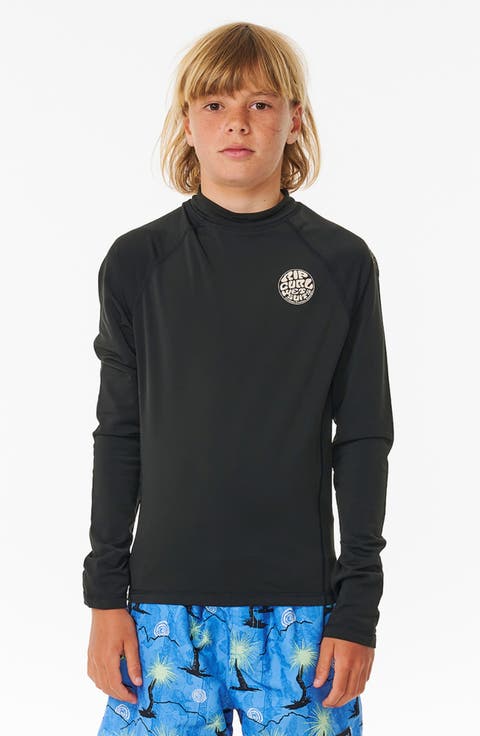 Kids' Icons Long Sleeve Rashguard