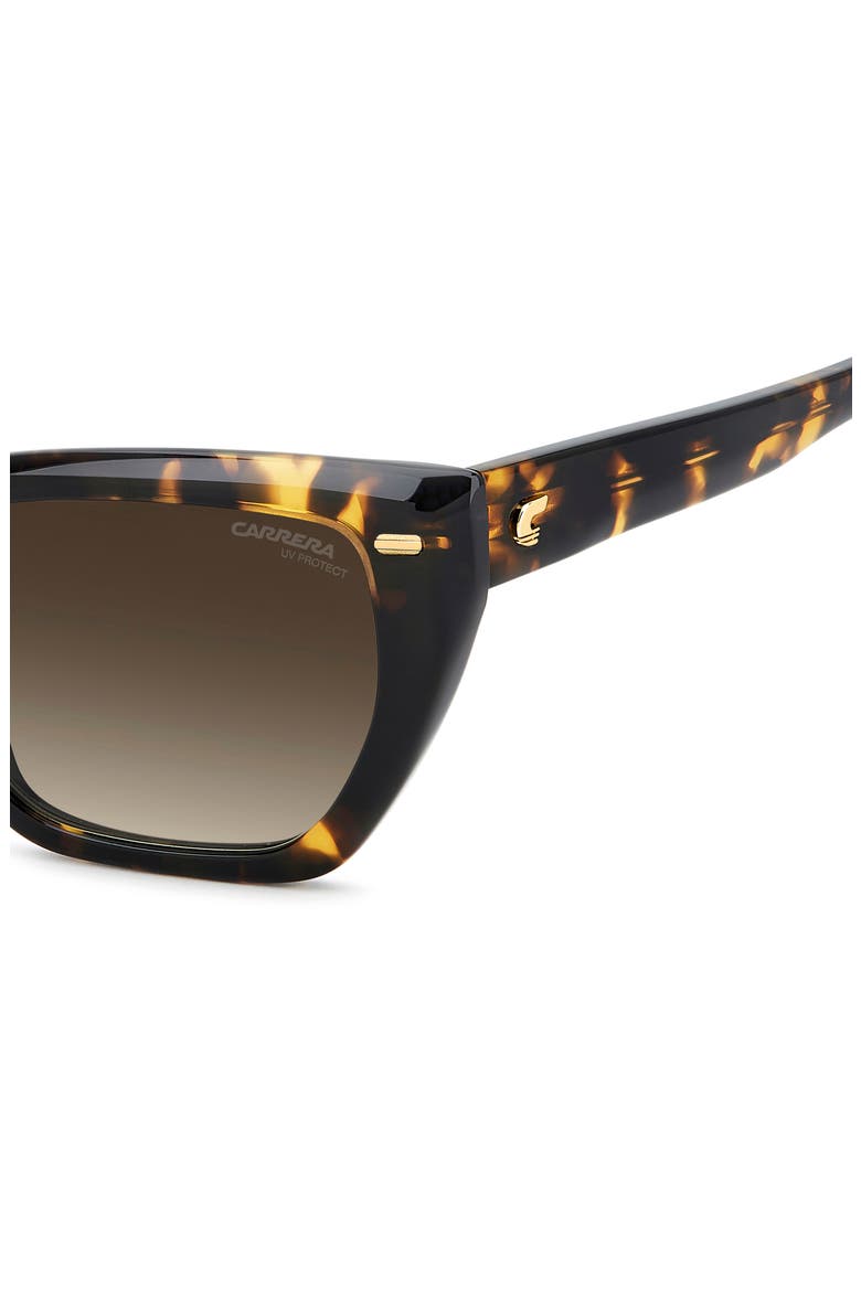 52mm Rectangular Sunglasses, Alternate, color, HAVANA/ BROWN