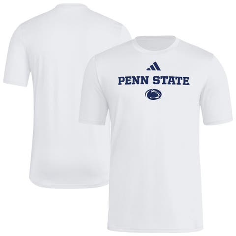 Men's adidas White Penn State Nittany Lions Wordmark Polyester T-Shirt