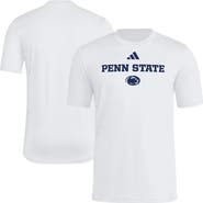 adidas Men's adidas White Penn State Nittany Lions Wordmark Polyester T-Shirt
