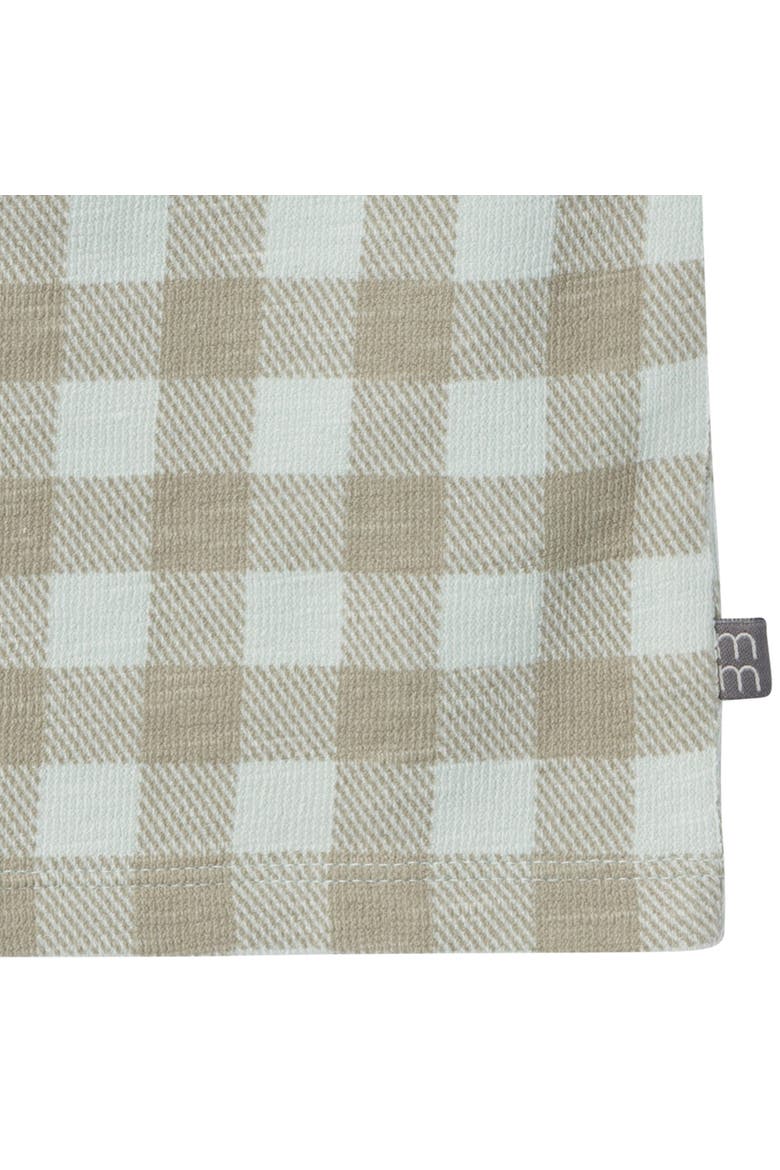 Henley Shirt and Shorts Set, Alternate, color, Sky Gingham