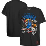 Mitchell & Ness Youth Mitchell & Ness Shai Gilgeous-Alexander Black Oklahoma City Thunder Chalked Up Player T-Shirt