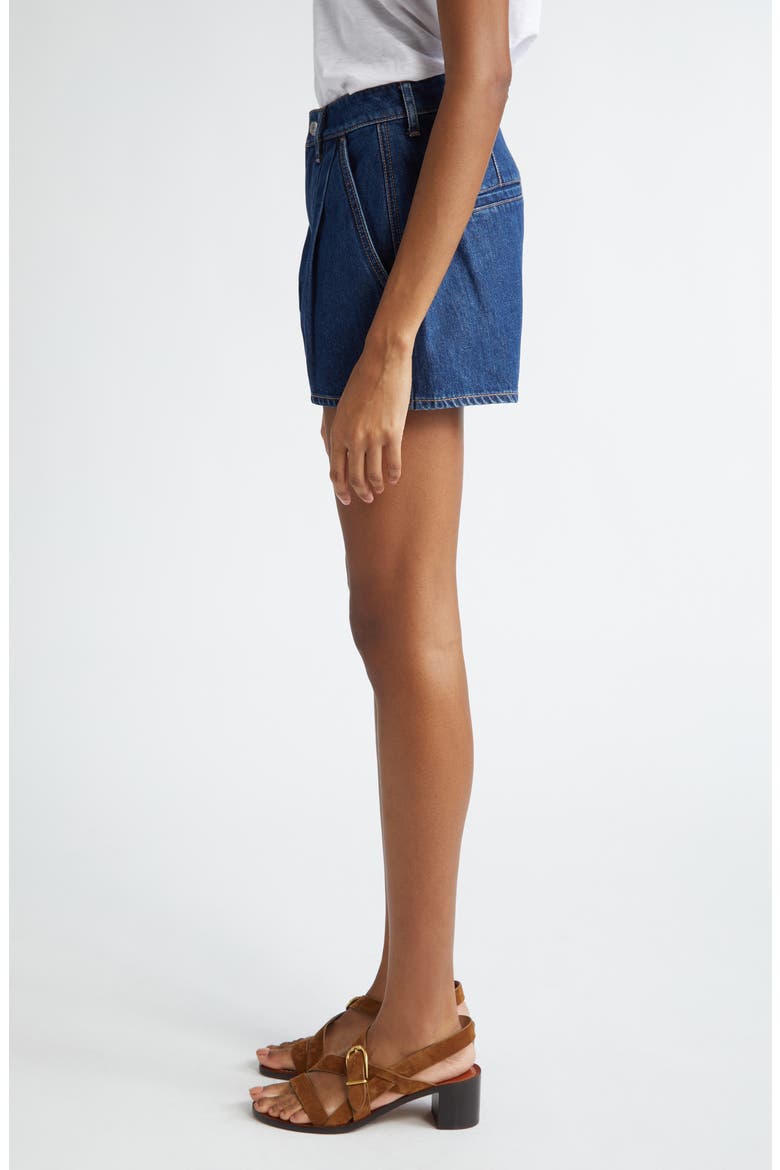 Simpson Nonstretch Denim Shorts, Alternate, color, DUSTED OXFORD