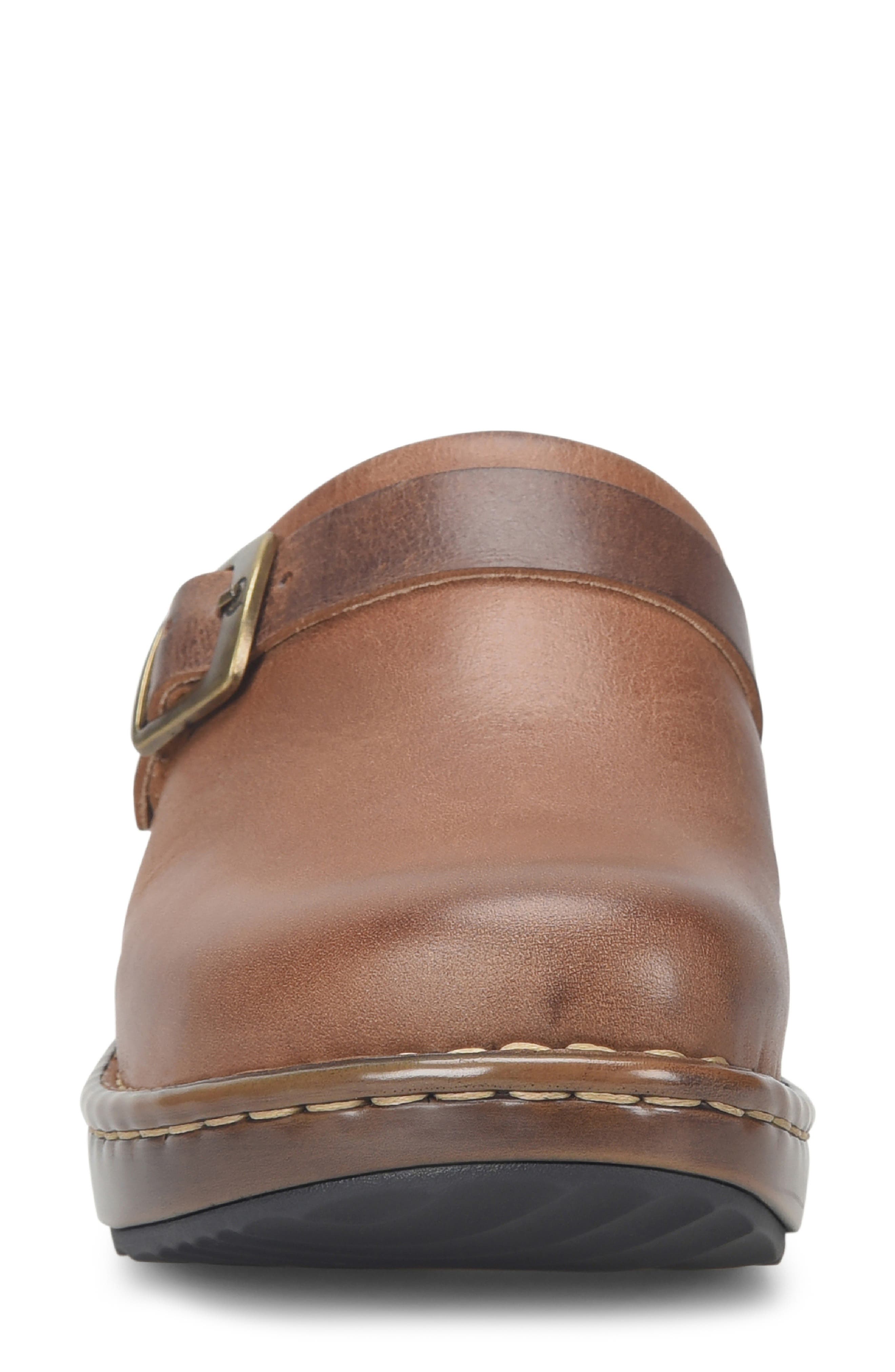 Børn Tru Clog, Alternate, color, Tan Leather