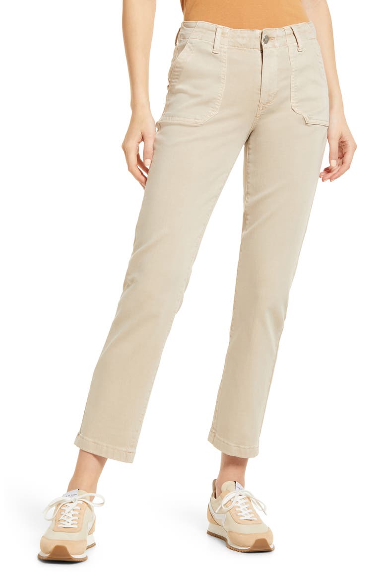 Mayslie Straight Leg Pants, Main, color, VINTAGE WARM SAND
