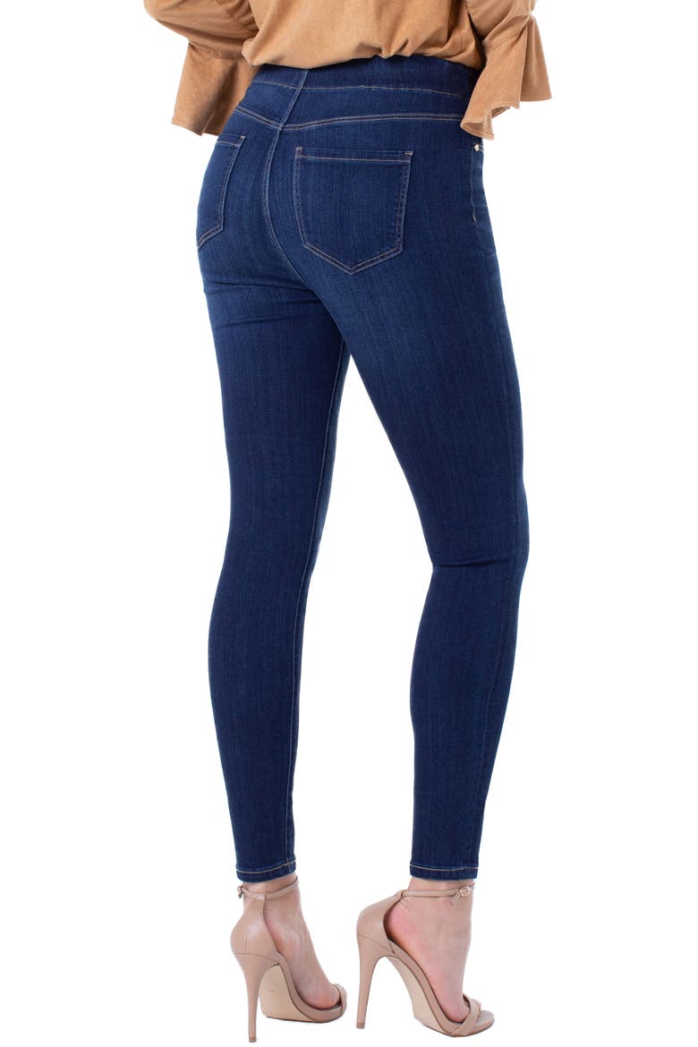 Chloe High Waist Pull-On Ankle Skinny Jeans, Alternate, color, RALEIGH