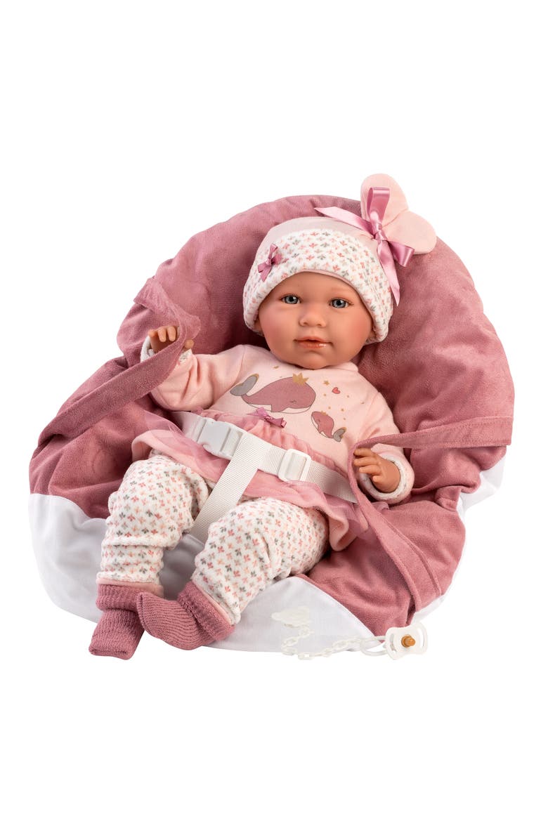 Llorens Selena 17" Crying Articulated Baby Doll, Alternate, color,
