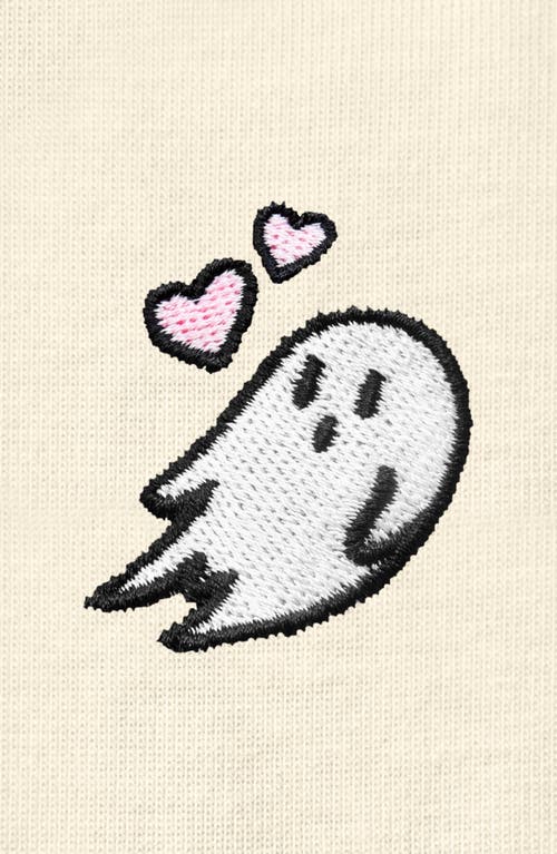 Dalix Heartly Ghost Tee In Natural