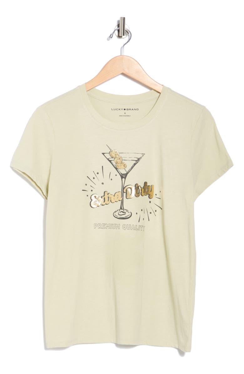 Lucky Brand Extra Dirty Graphic T-Shirt, Alternate, color, Alfalfa