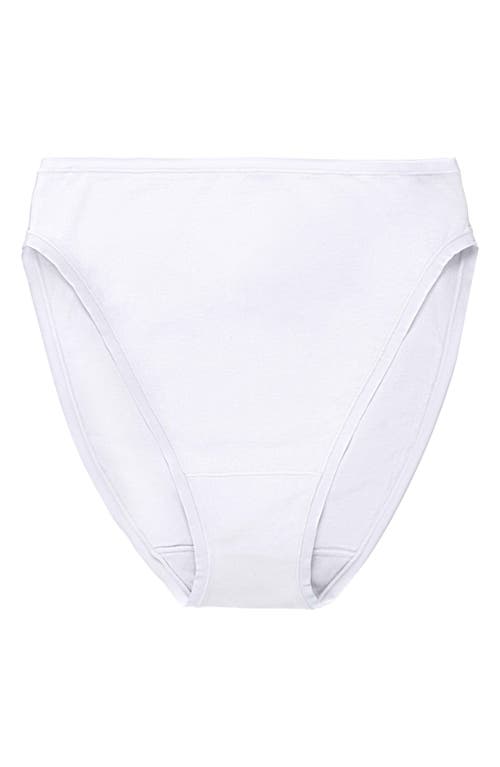 Natori Bliss Bare Cotton High Cut Briefs
