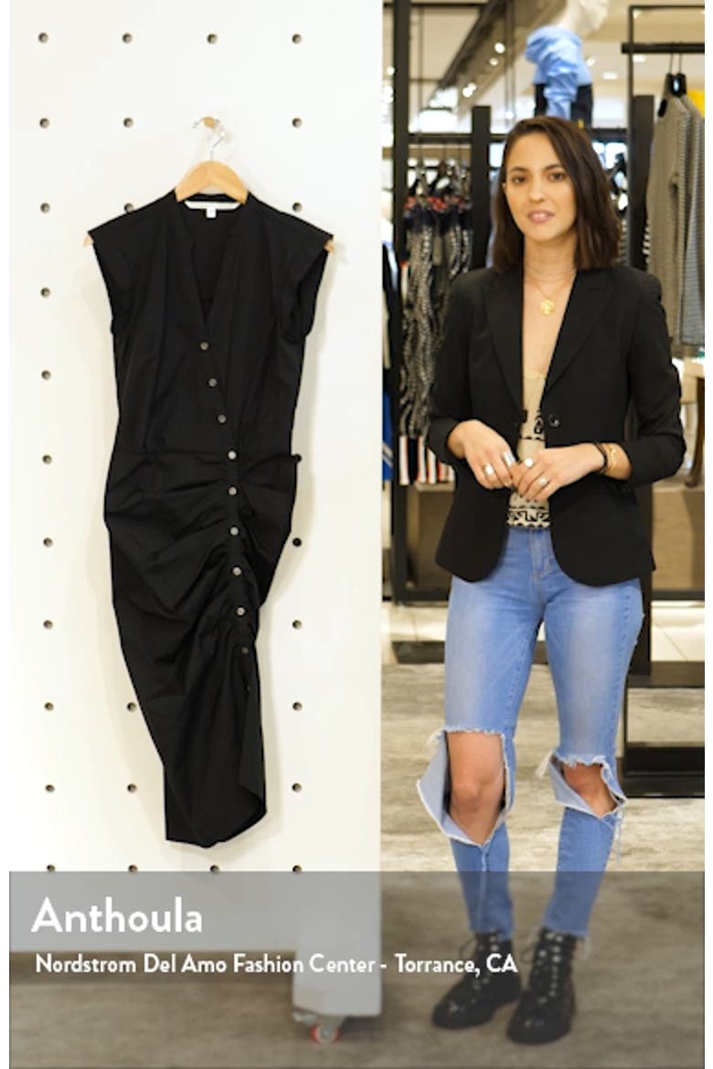 Ruched Shirtdress video