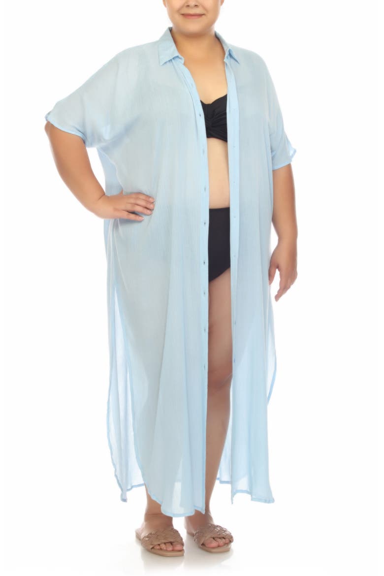 Maxi Shirtdress, Alternate, color, CHAMBRAY