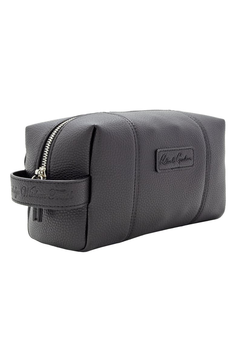 Robert Graham Miles Toiletry Kit, Alternate, color, Black